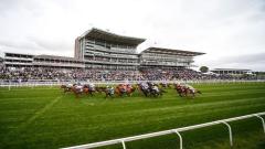 Horse racing action at York